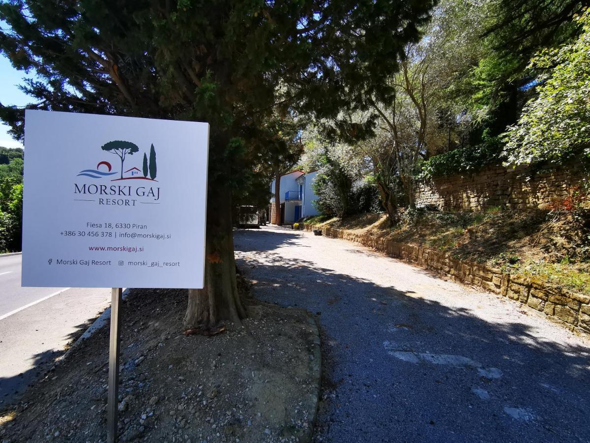 Morski Gaj Resort Piran Exterior foto